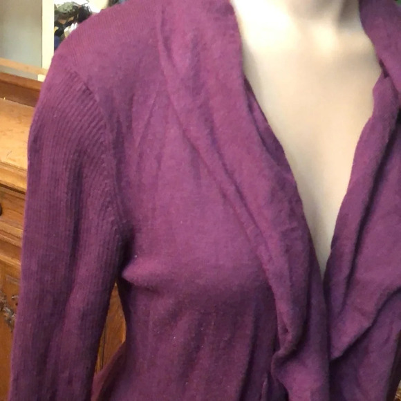 ASO Alice Cullen Twilight Anthropologie hiking ruffles cardigan - Picture 4 of 5